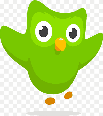 A cartoon of a green owl

Description automatically generated