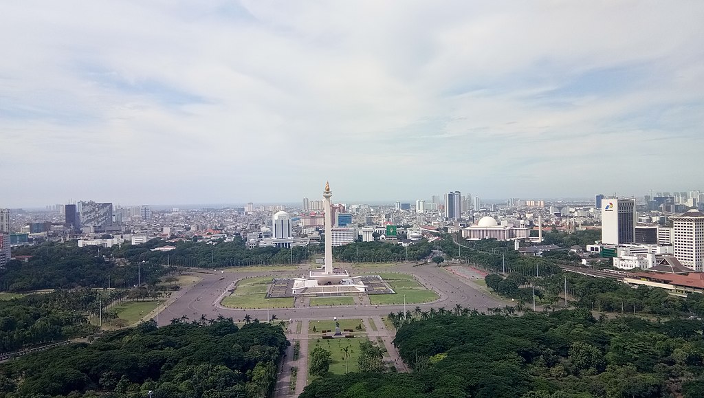 Construction began in 1961 under the direction of President Soekarno